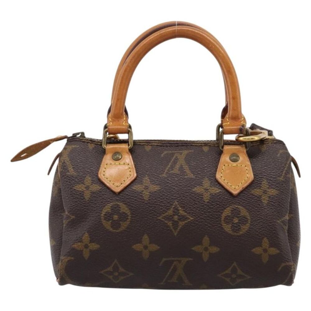 Louis Vuitton Speedy Mini Hl Monogram Canvas Brown Canvas Handbag - Picture 2 of 16